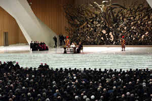 H.H. Benedict XVI with Roman Clergy