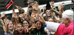 H.H. Benedict XVI with Youth