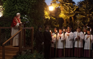 H.H. Benedict XVI closing the Marian Month of May