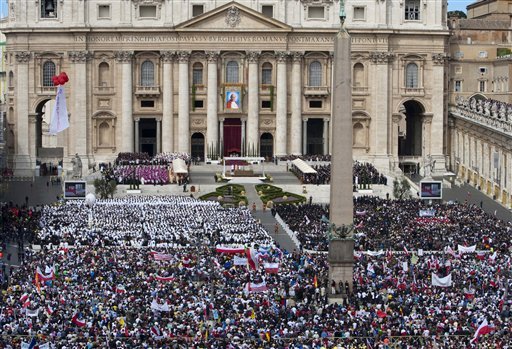 St. Peter's Square during Beatification