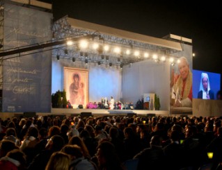 Vigil before Beatification of JPII